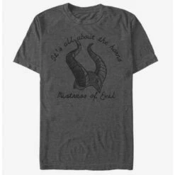 Best deal 😀 Disney Maleficent: Mistress Of Evil All About The Horns T-Shirt ✨