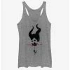 Brand new 😀 Disney Maleficent: Mistress Of Evil Black Rose 👧 Girls Tank 🎉
