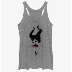 Brand new 😀 Disney Maleficent: Mistress Of Evil Black Rose 👧 Girls Tank 🎉