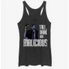 Promo 😀 Disney Villains Maleficent Tall N' Dark 👧 Girls Tank 💯