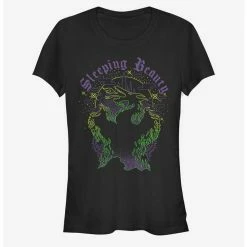 Discount 🧨 Disney Villains Maleficent Aurora's Dream 👧 Girls T-Shirt 😍
