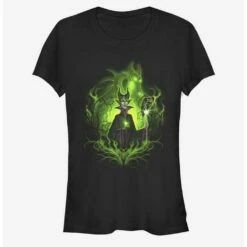 Budget ✨ Disney Villains Maleficent Dark Fairy 👧 Girls T-Shirt 🎁