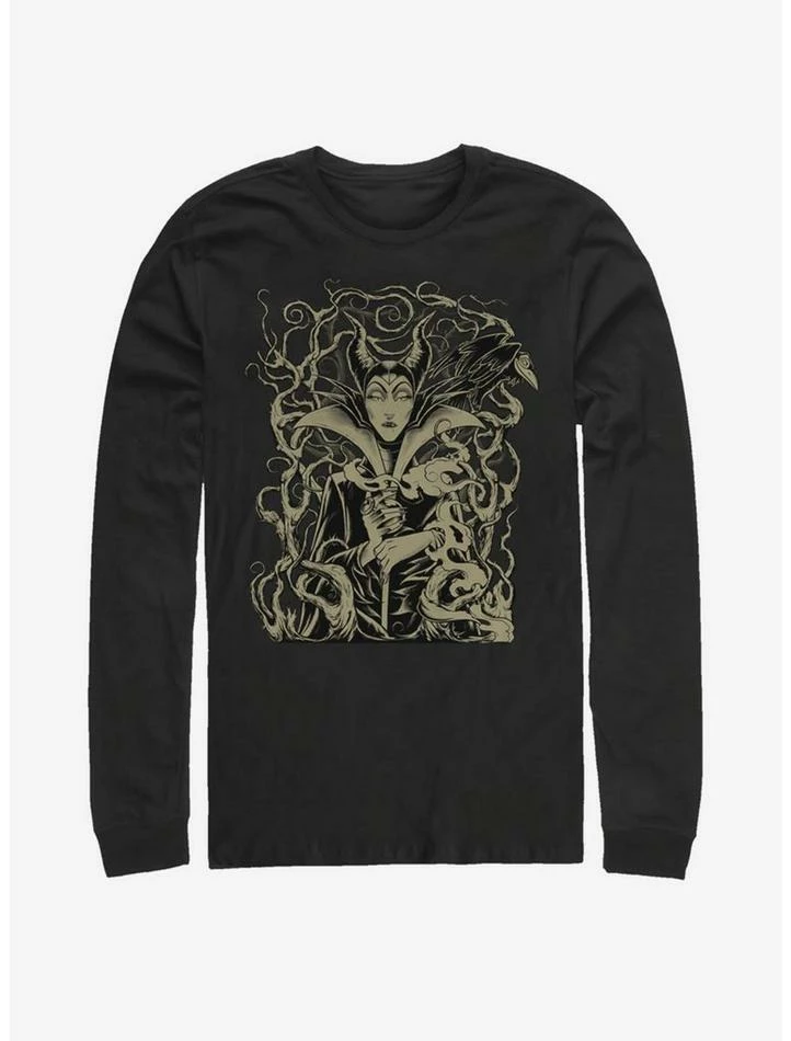 Promo 🛒 Disney Villains Maleficent Curse Of Maleficent Long-Sleeve T-Shirt 🎉