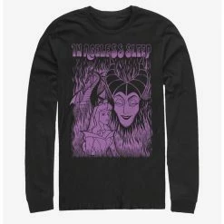 Best deal 🥰 Disney Villains Maleficent Ageless Sleep Long-Sleeve T-Shirt ✔️