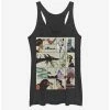 New 🌟 Disney Villains Villainous 👧 Girls Tank ✔️
