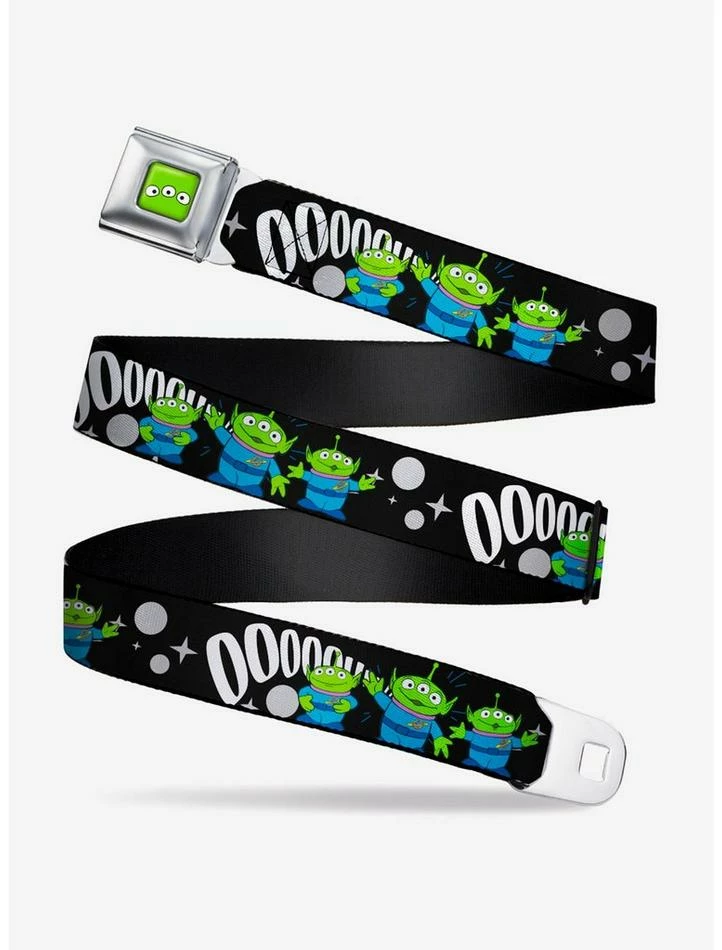 Cheap 👏 Buckle-Down Disney Pixar Toy Story 3 Aliens Ooooohhh Seatbelt Belt 👍