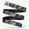 Hot Sale 😉 The Nightmare Before 🎄 Christmas Group Cemetery Scene Seatbelt Belt 🎁