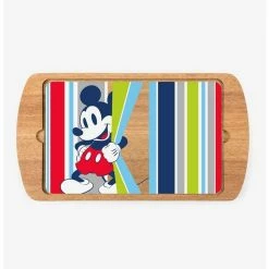 New ⌛ Disney Mickey Mouse Billboard GlassTop Serving Tray 🎁