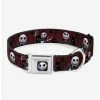 Cheap 🛒 The Nightmare Before 🔔 Christmas Jack Poses Peeping Eyes 🦮 Dog Collar Seatbelt Buckle 🎁