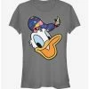 Buy ❤️ Disney Donald Duck Donald Pattern Face 👧 Girls T-Shirt 🔔