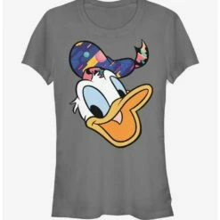 Buy ❤️ Disney Donald Duck Donald Pattern Face 👧 Girls T-Shirt 🔔