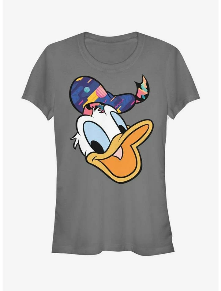 Buy โค๏ธ Disney Donald Duck Donald Pattern Face ๐ง Girls T-Shirt ๐
