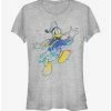 Flash Sale 🎉 Disney Donald Duck Splatter Donald 👧 Girls T-Shirt ✨
