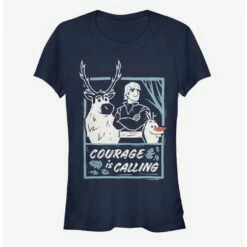 Best Sale 🎁 Frozen 2 Courage Calls 👧 Girls T-Shirt 👏