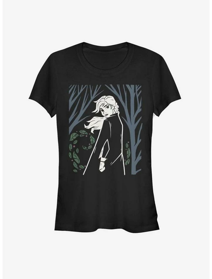 Budget ✔️ Frozen 2 Elsa Wooded 👧 Girls T-Shirt 🛒