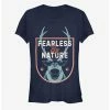New 🥰 Frozen 2 Fearless Nature 👧 Girls T-Shirt 😀