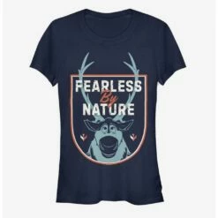 New 🥰 Frozen 2 Fearless Nature 👧 Girls T-Shirt 😀