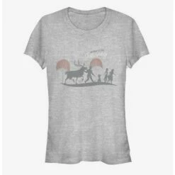 Best Sale 😉 Frozen 2 Journey Walks 👧 Girls T-Shirt ✔️