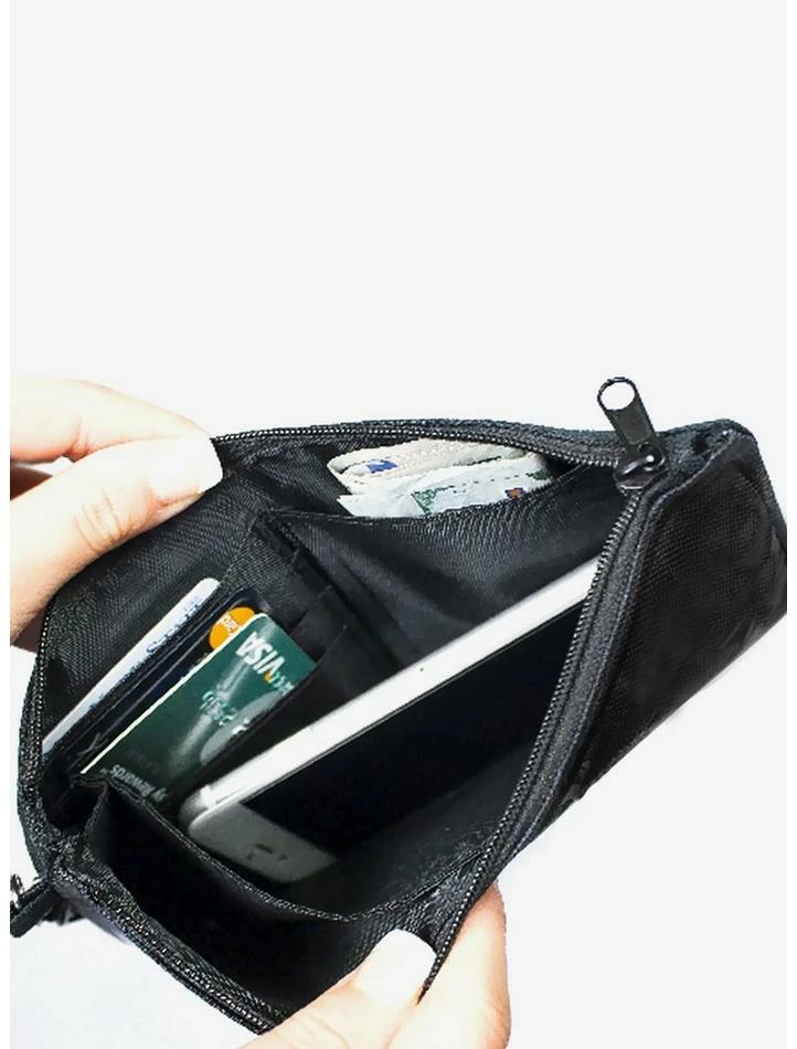 Outlet 😀 Disney Iconic Hollywood Minnie Mouse Over Shoulder Pose Wallet Canvas Zip Clutch 🤩 - Image 2