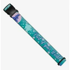 Brand new 😍 Disney The Little Mermaid Silhouette Scenes Part Of Your World Luggage Strap ✔️