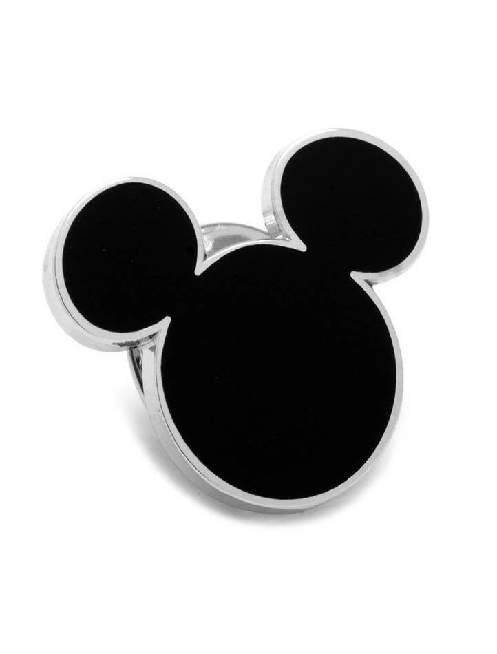 Promo 🌟 Disney Mickey Mouse Black Silhouette Lapel Pin 👍
