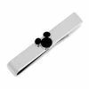 Coupon 😀 Disney Mickey Mouse Black Silhouette Tie Bar 🥰