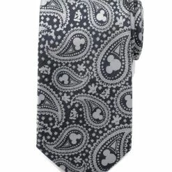 Best reviews of ⌛ Disney Mickey Mouse Gray Paisley Mens Tie 🛒