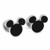 Wholesale 🔔 Disney Mickey Mouse Silhouette Cufflinks 🎉