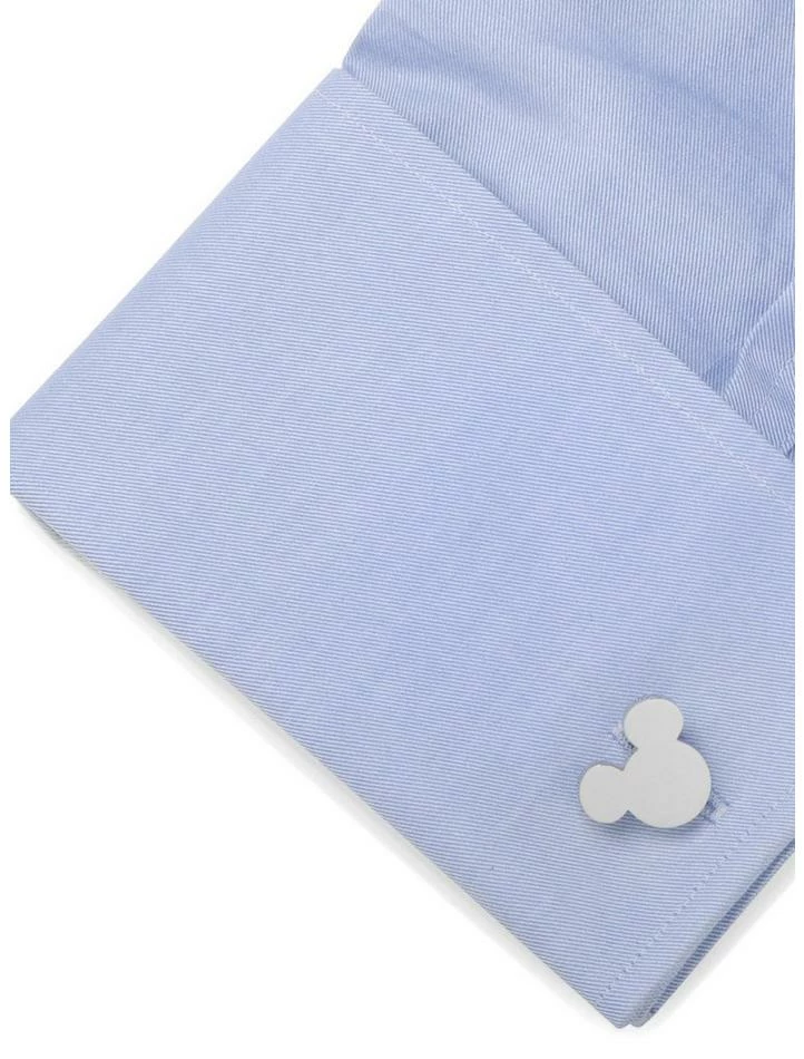 Brand new ๐งจ Disney Mickey Mouse Silhouette Stainless Steel Cufflinks ๐ - Image 3