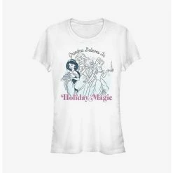 Brand new 💯 Disney Princesses Holiday Magic Grandma 👧 Girls T-Shirt 🌟
