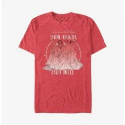 Brand new ❤️ Disney Princesses Shine Bright From Uncle Holiday T-Shirt 🧨