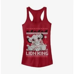 Best Sale ✔️ Disney The Lion King Simba Holiday 👧 Girls Tank 🥰