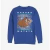 Outlet ✔️ Disney The Lion King Hakuna Pumba Ugly 🔔 Christmas Sweater Sweatshirt ❤️