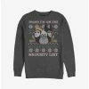 Wholesale ⭐ Disney Villains Naughty List Ugly ❄ Christmas Sweater Sweatshirt ✨