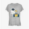 New 😍 Disney Pixar Wall-E ❄ Christmas Lights 👧 Girls T-Shirt 👍