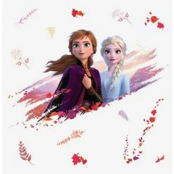 Brand new 🥰 Disney Frozen 2 Elsa And Anna Peel And Stick Giant Wall Decals ⌛