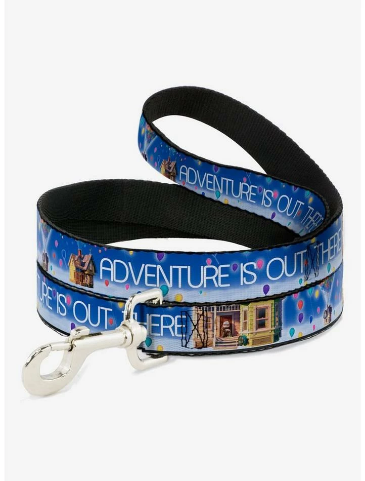 Promo π Disney Pixar Up Adventure Is Out There Carl on Porch House Balloons πΆ Dog Leash β