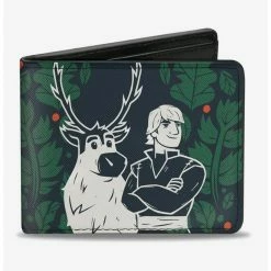 Flash Sale 🥰 Disney Frozen 2 Kristoff Sven Believe In The Journey Bi-fold Wallet 💯