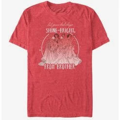 Wholesale ✔️ Disney Princesses Shine Bright Brother Holiday T-Shirt 👍