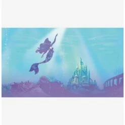 Deals 🎉 Disney The Little Mermaid Under The Sea Peel and Stick Mural 🧨