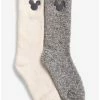 Best reviews of 🤩 CozyChic Classic Disney Mickey Mouse 2 Pack 🧦 Socks Cream Multi 🧨