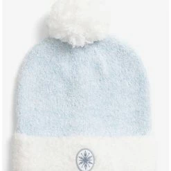 Outlet ๐ CozyChic Frozen Disney Frozen Slouchy Beanie HE Ice Blue ๐