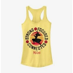 Wholesale 😉 Disney Mulan Live Action Strong Focus 👧 Girls Tank 🎁