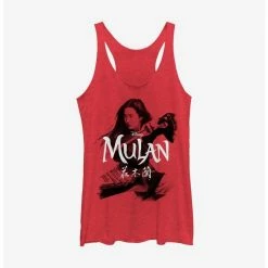Best deal ⌛ Disney Mulan Live Action Warrior Stance 👧 Girls Tank ✔️
