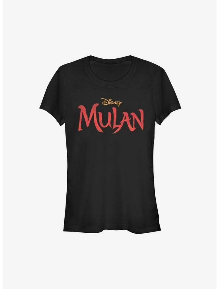 Hot Sale ๐งจ Disney Mulan Mulan Logo ๐ง Girls T-Shirt ๐ฏ - Image 3