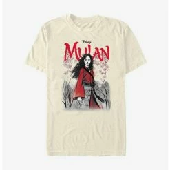 Promo ⭐ Disney Mulan Live Action Watercolor Title Poster T-Shirt 🌟