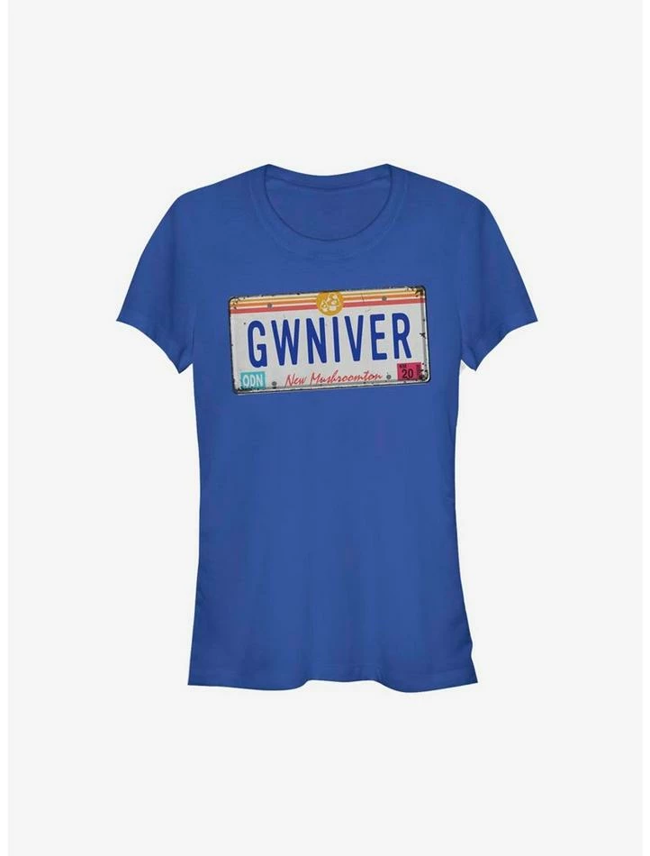 Top 10 ๐งจ Disney Pixar Onward GWNIVER License Plate ๐ง Girls T-Shirt ๐