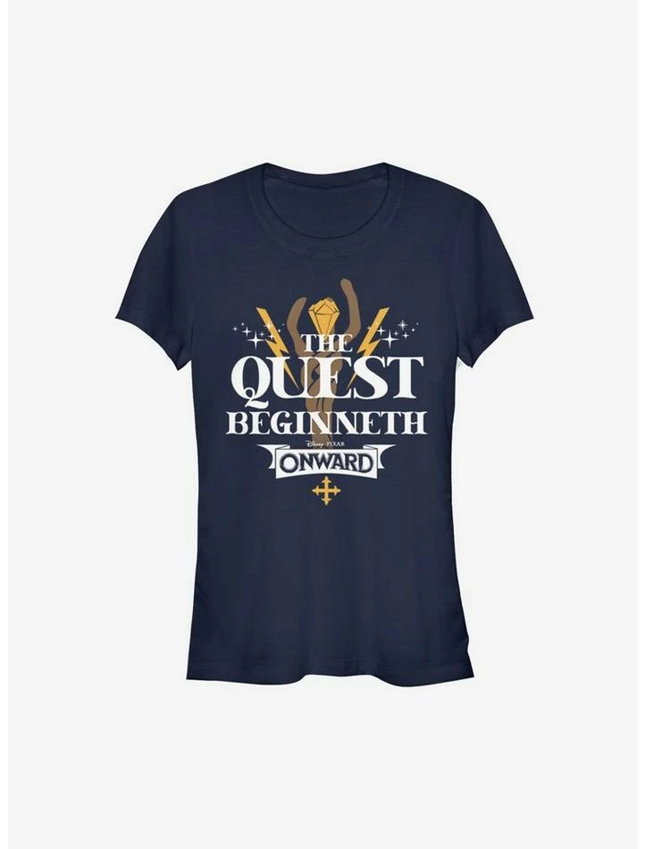 Flash Sale ๐ Disney Pixar Onward Quest Beginneth ๐ง Girls T-Shirt โ