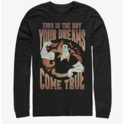 Top 10 ✔️ Disney Gaston Dreams Long-Sleeve T-Shirt 🛒