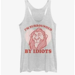 Budget 🛒 Disney Lion King Surrounded 👧 Girls Tank ❤️